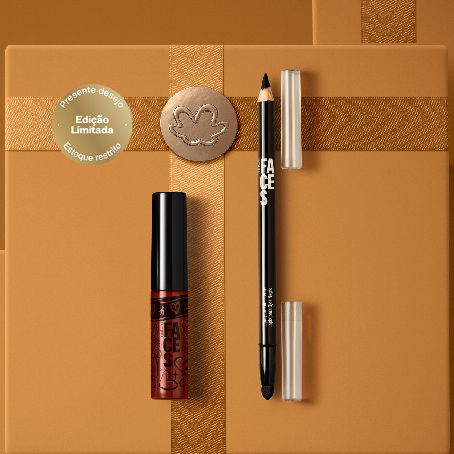 Presente Natura Faces Look Arrasador (2 produtos)