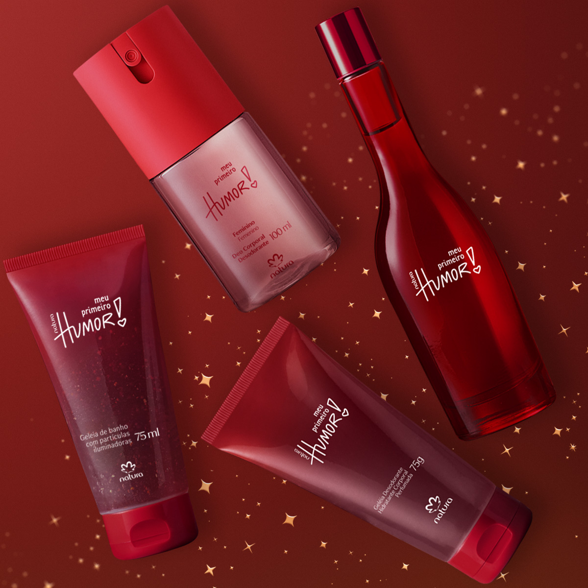 Presente Natura Meu Primeiro Humor (4 produtos)