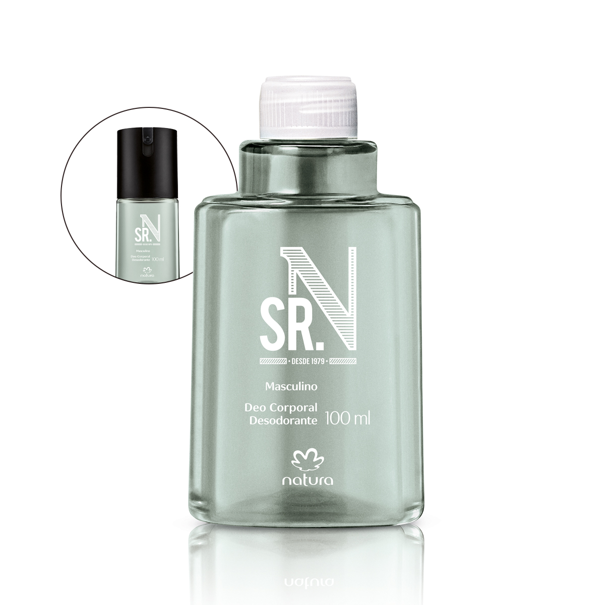 Refil Desodorante Corporal Masculino Sr. N 100ml