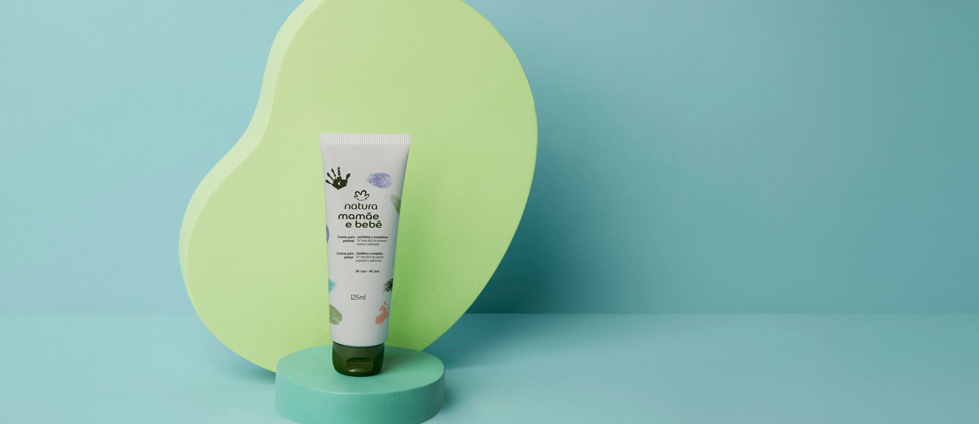 Creme para Pentear Mamãe e Bebê Cachinhos e Crespinhos
