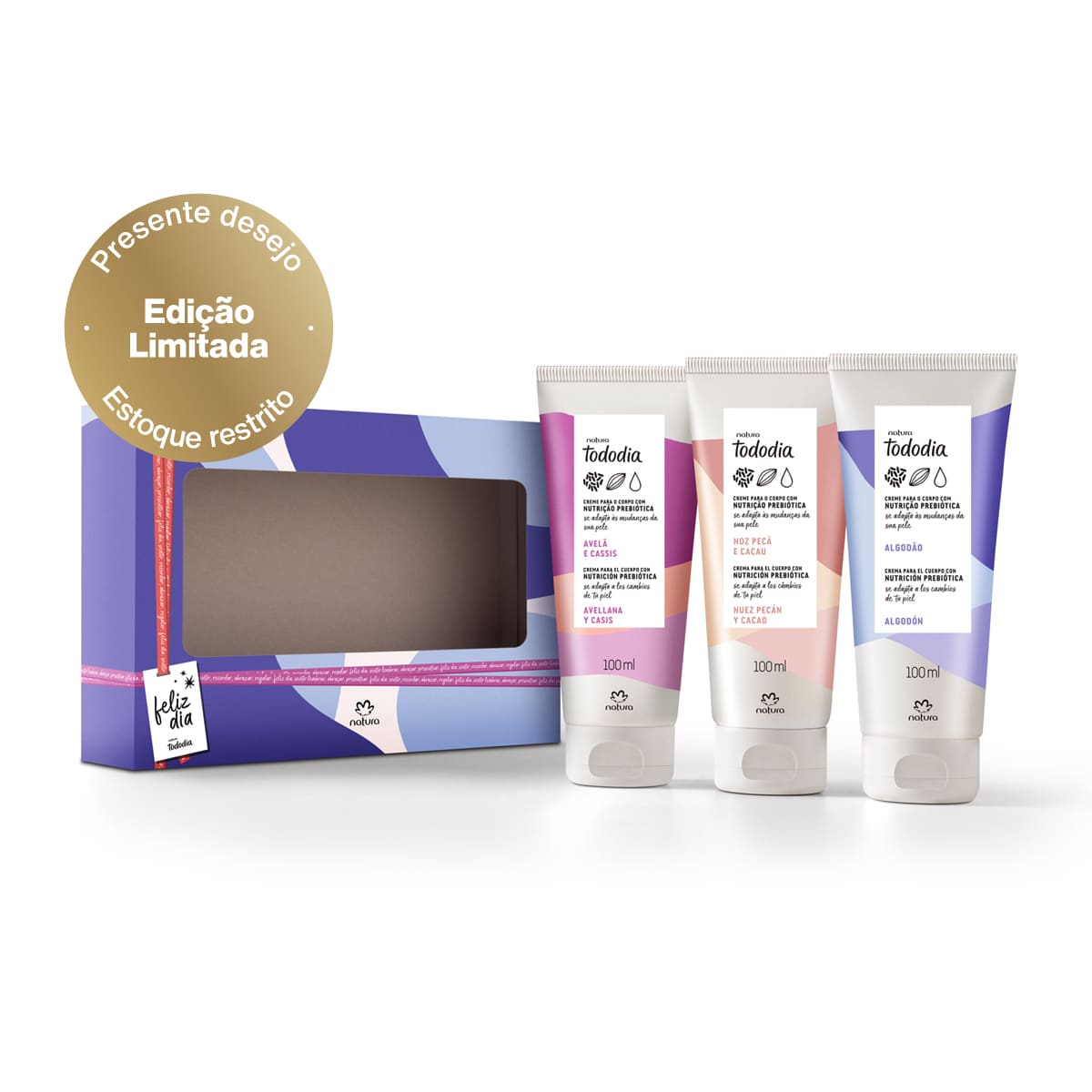 Presente Natura Tododia Trio Corporal Best Seller