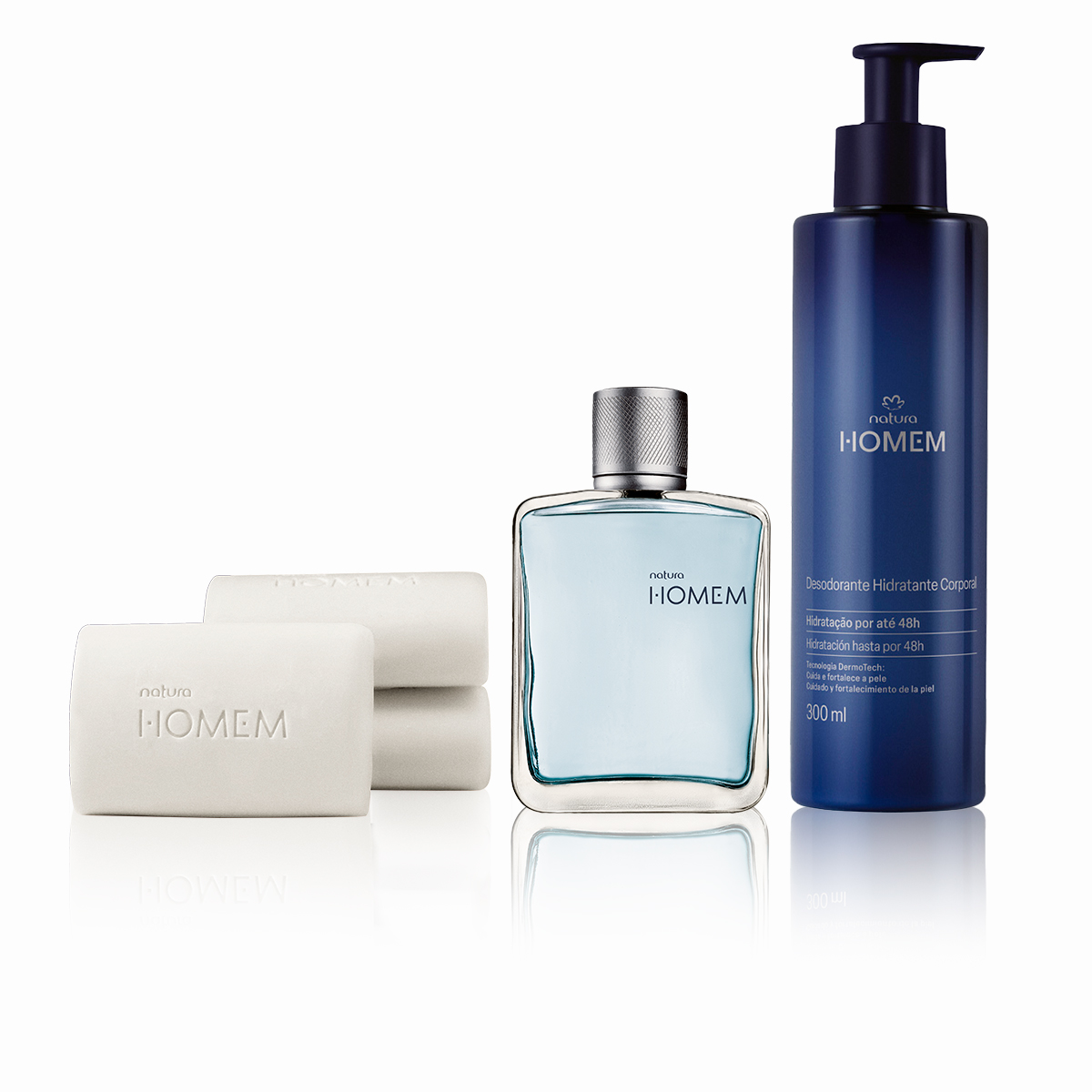 Kit Natura Homem (3 produtos) Kit Natura Homem (3 produtos)