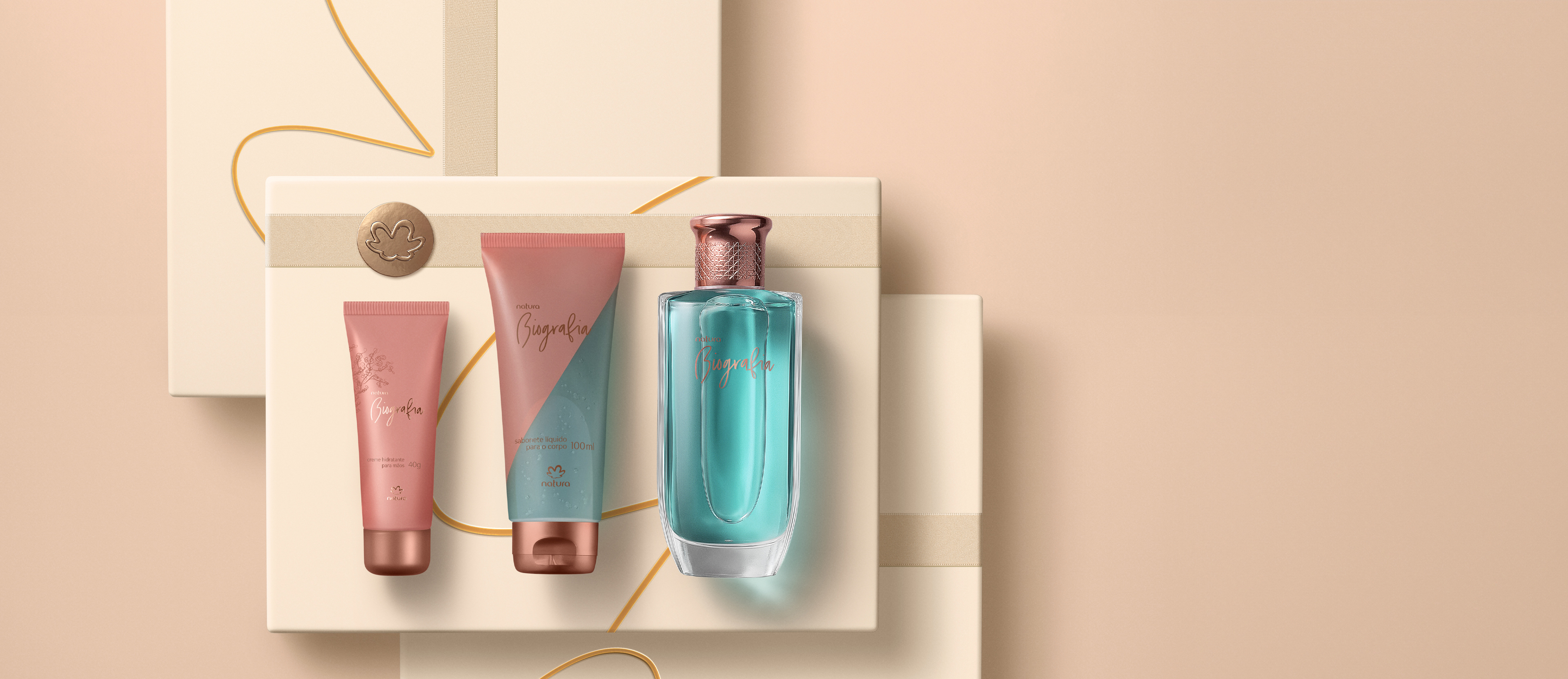 Presente Natura Biografia Feminino (3 produtos)