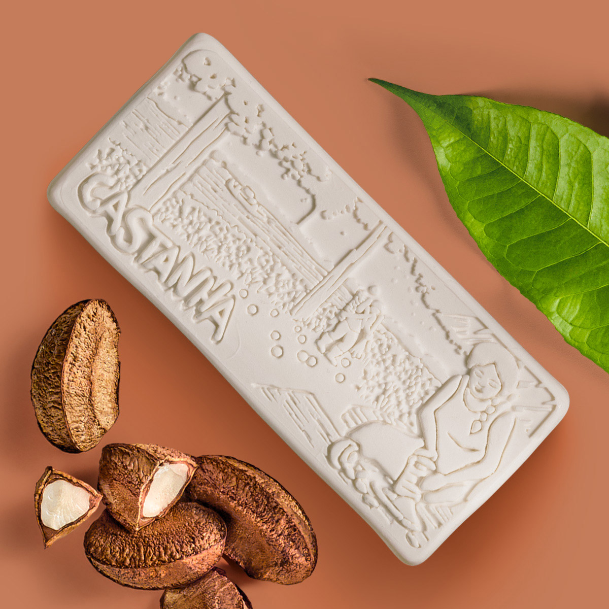 Sabonete em Barra Cremoso Puro Vegetal Ekos Castanha
