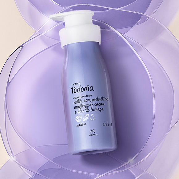 Creme Desodorante Nutritivo Para o Corpo Tododia Algodão