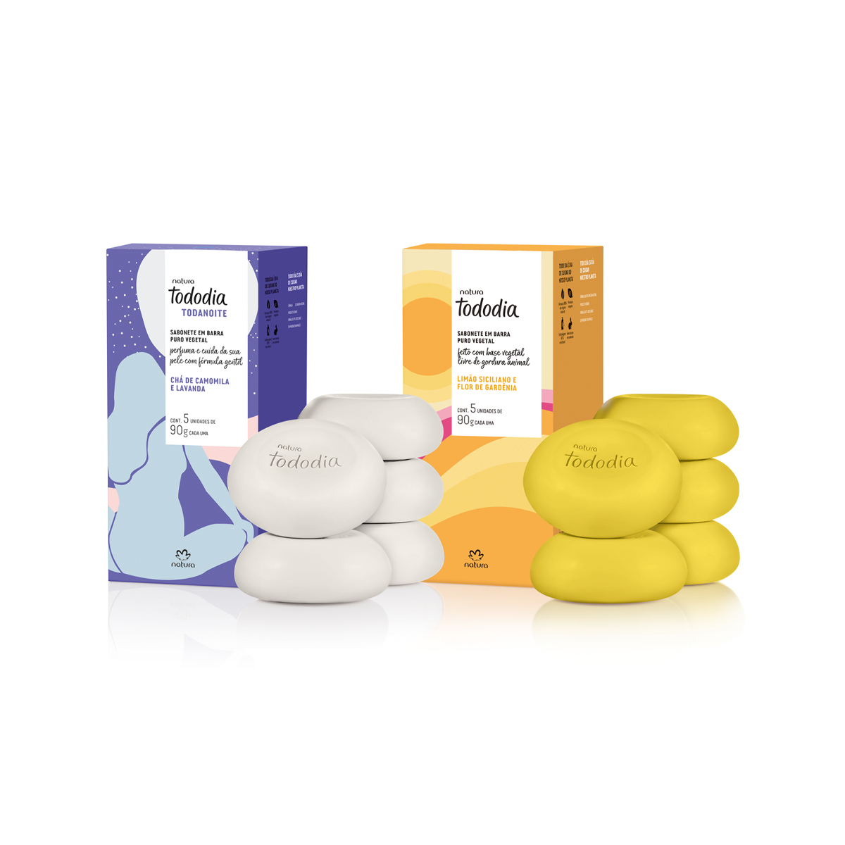 Kit Sabonetes em Barra Tododia com 2 Caixas
  