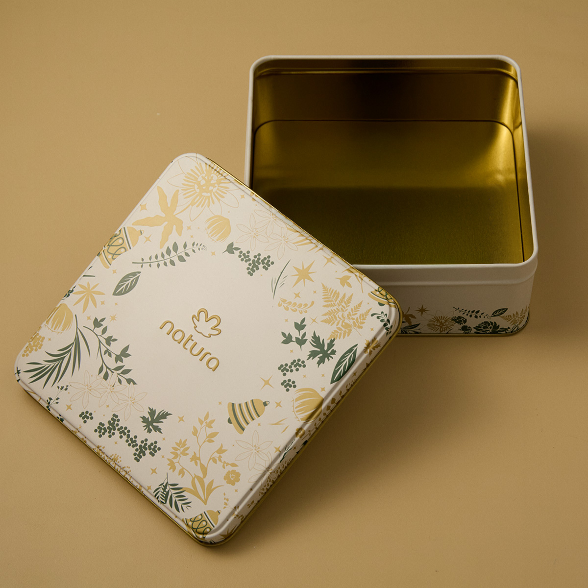 Lata de Presente Natal Natura