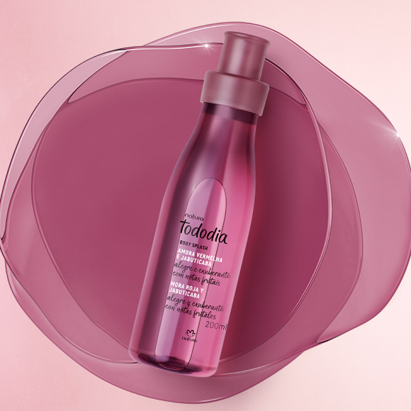 Body Splash Tododia Amora Vermelha e Jabuticaba 200 ml
