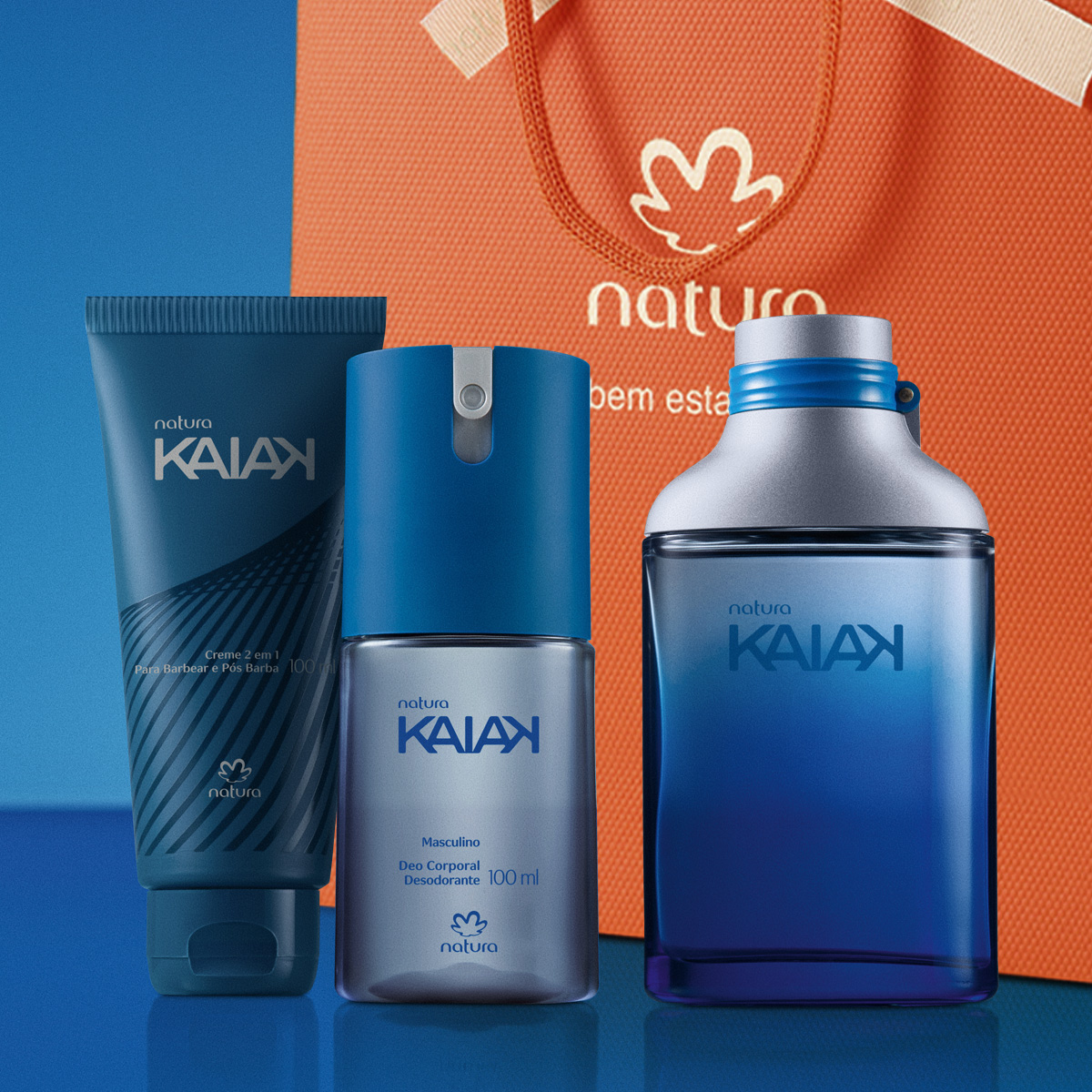 Presente Natura Kaiak Masculino Completo