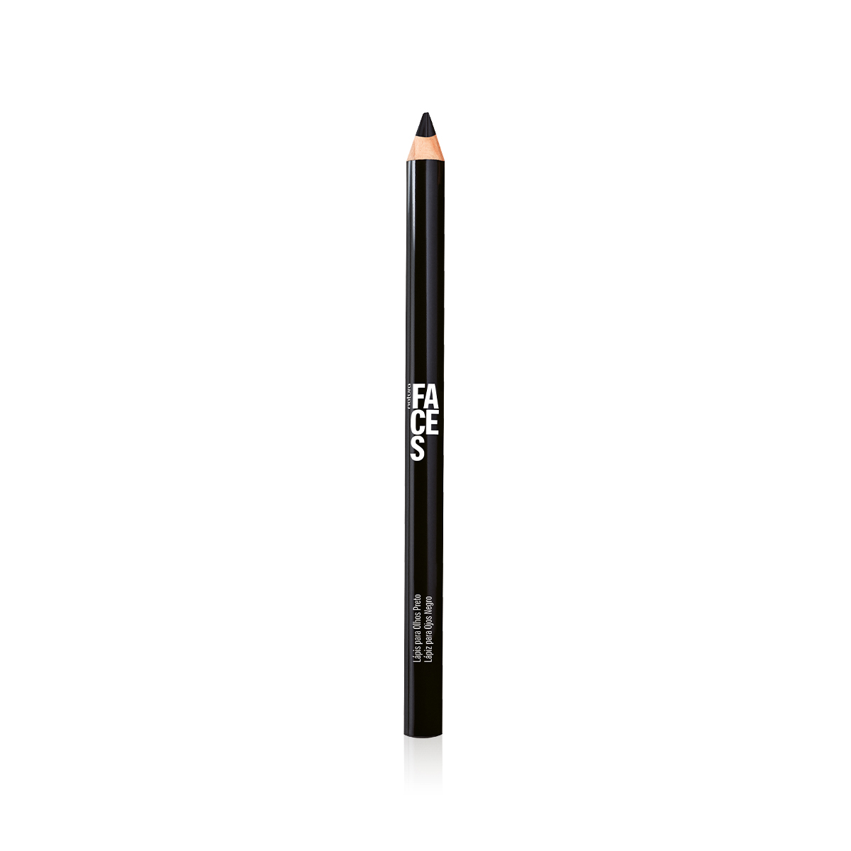 Lápis para Olhos Preto Faces 1,3 g
