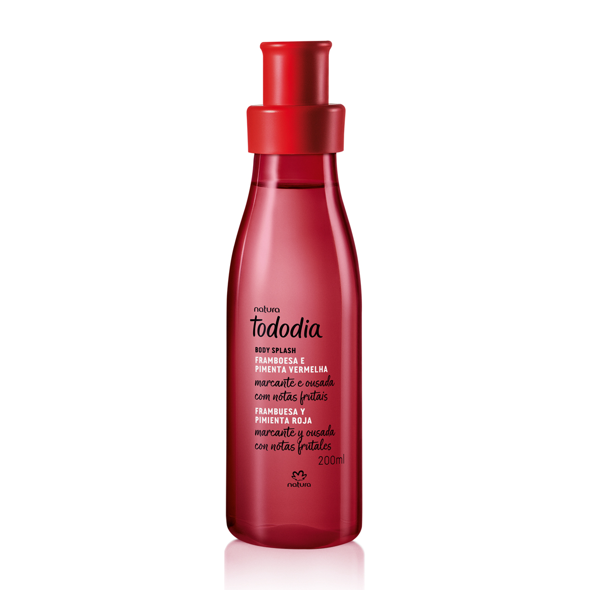 Tododia Framboesa e Pimenta Vermelha Body Splash Desodorante Colônia Feminino