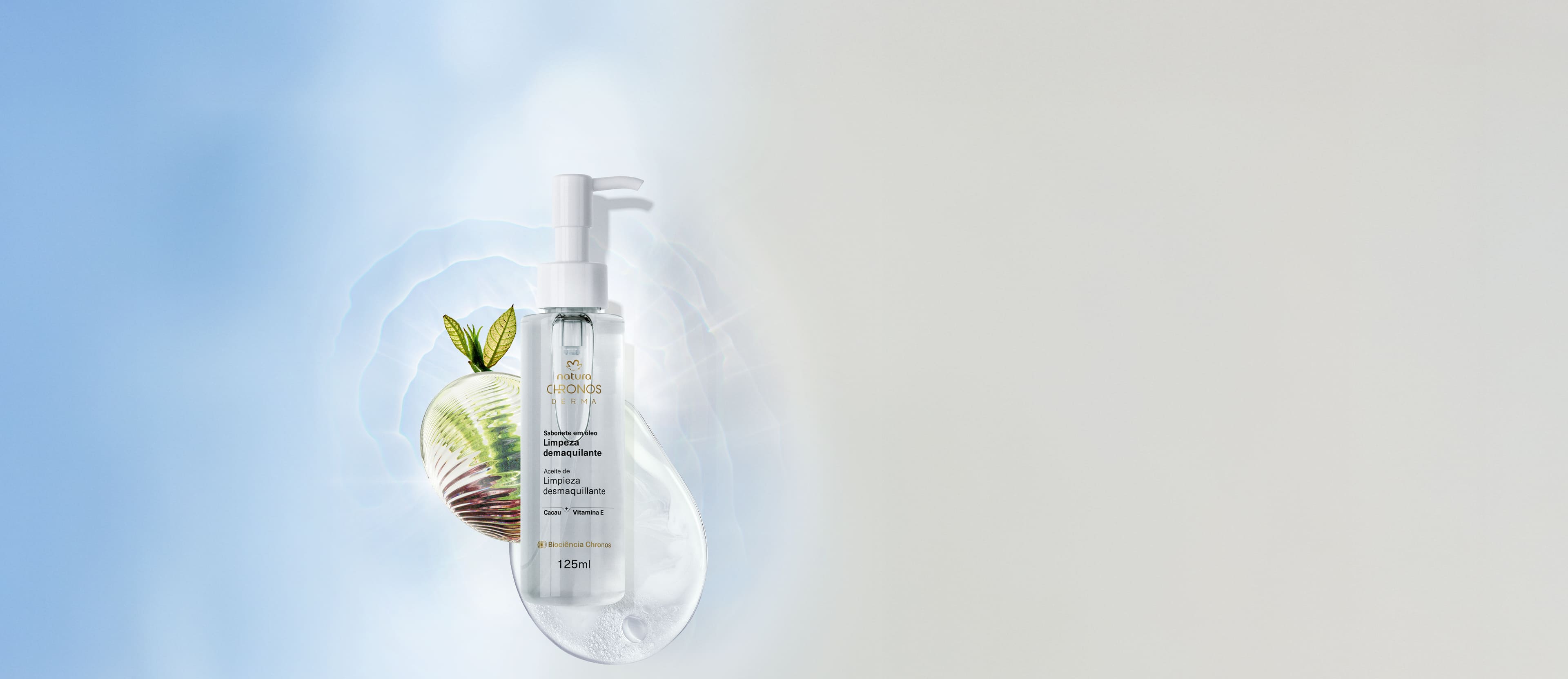 Sabonete em Óleo Limpeza Demaquilante Chronos Derma