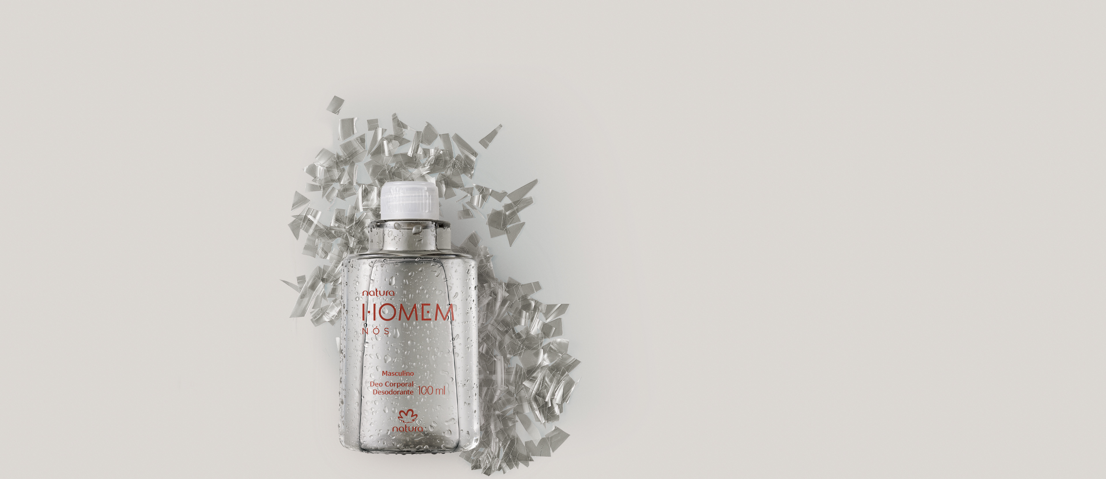 Refil Desodorante Corporal Natura Homem Nós 100 ml