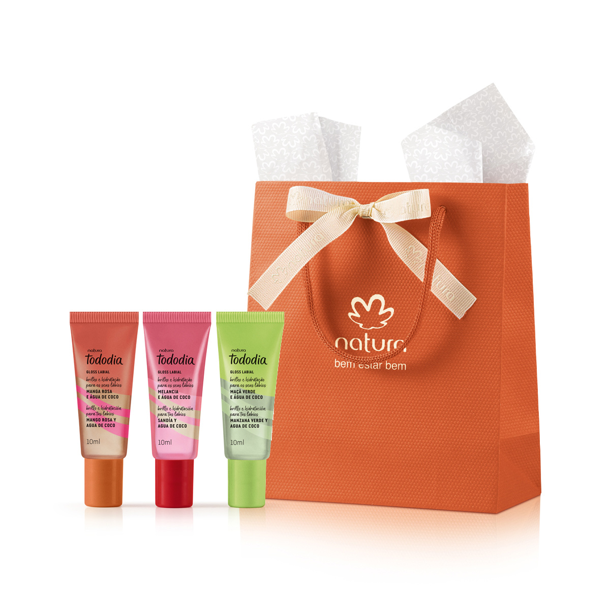 Presente Natura Tododia Kit Gloss (3 unidades)