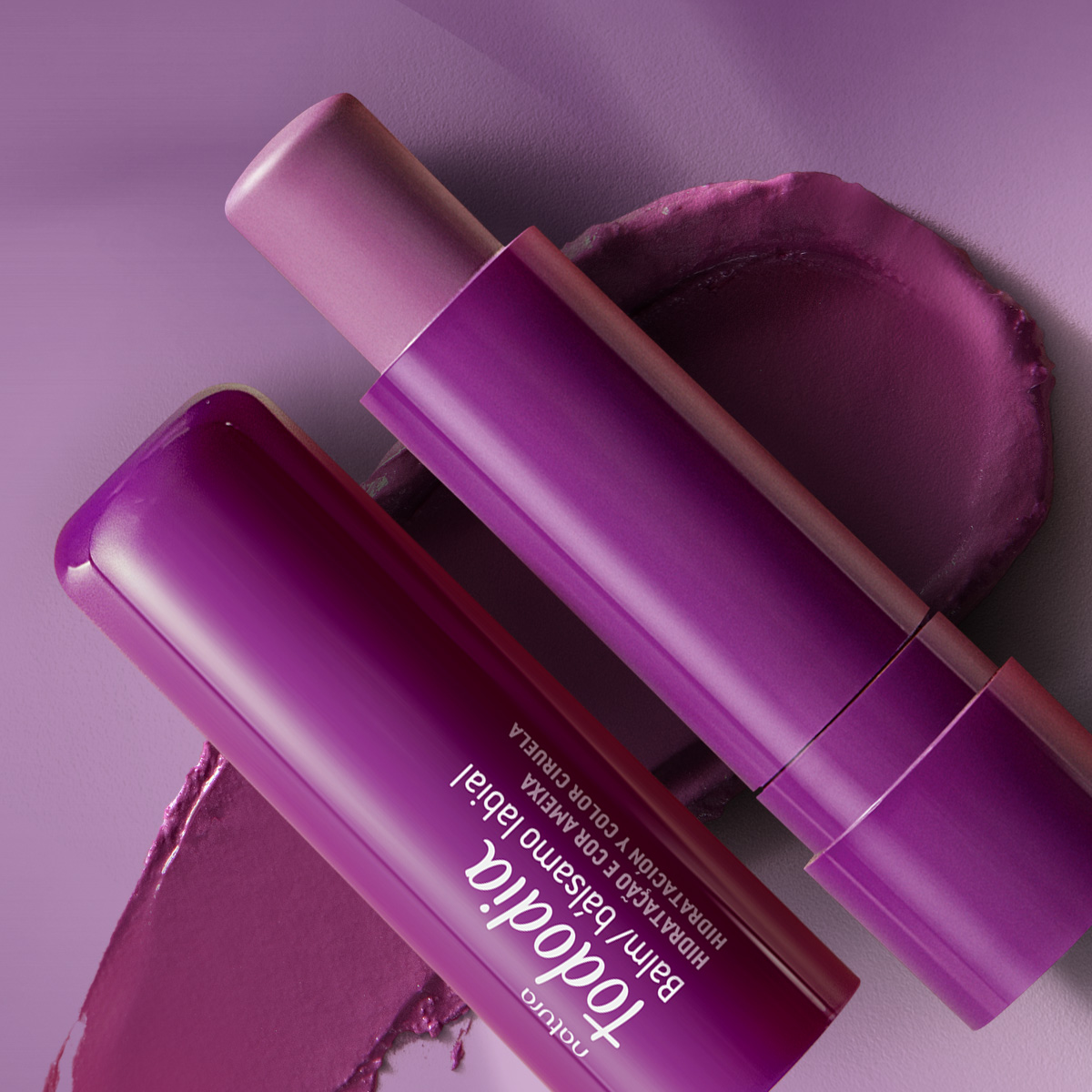 Balm Labial Tododia Cor Ameixa