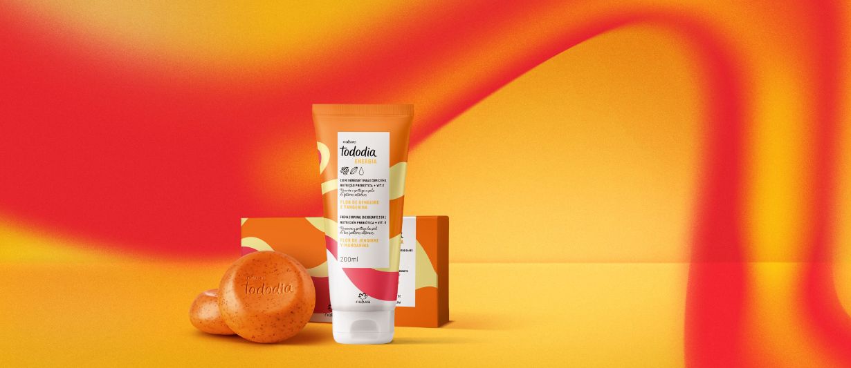 Kit Tododia Energia Flor de Gengibre e Tangerina (2 produtos)