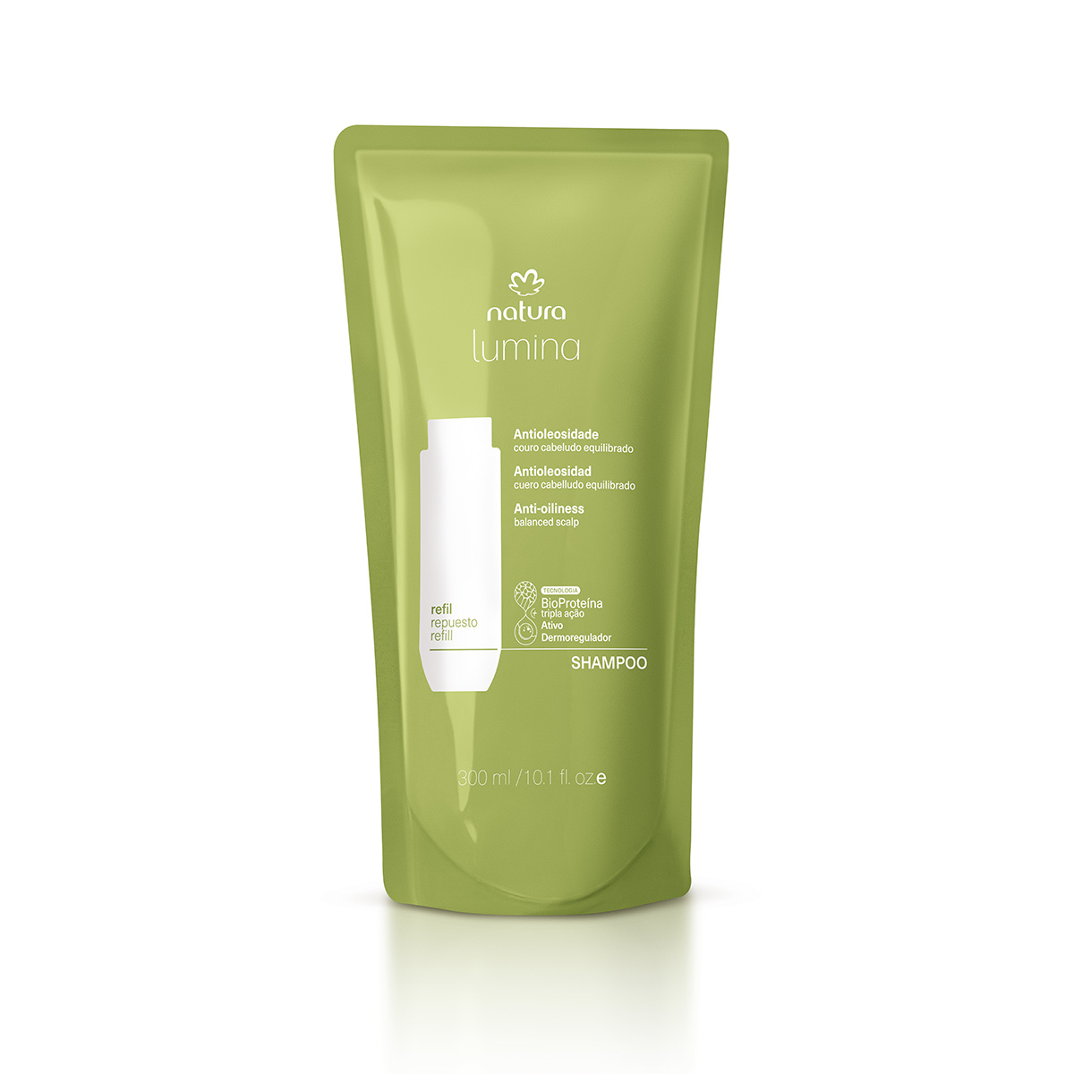 Refil Shampoo Equilibrante Antioleosidade Lumina