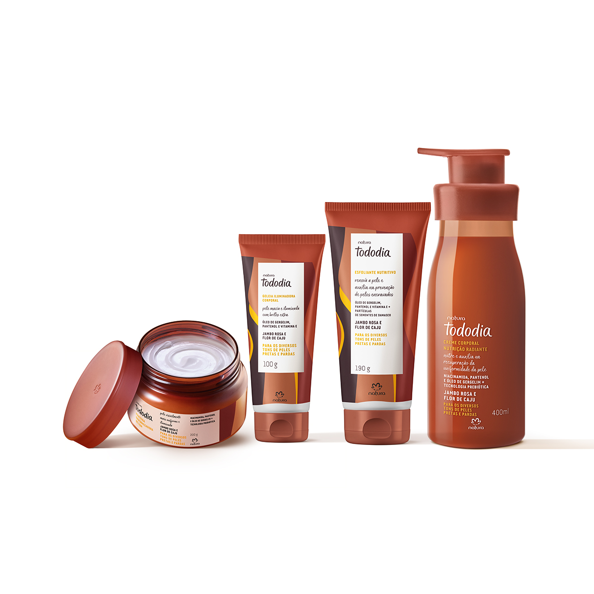 Kit Tododia Jambo Rosa e Flor de Caju Completo (4 produtos) Kit Tododia Jambo Rosa e Flor de Caju Completo (4 produtos)