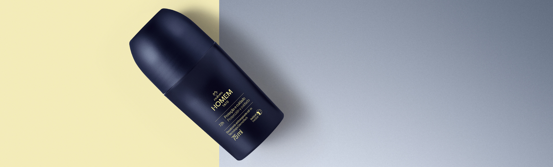 Desodorante Antitranspirante Roll-On Natura Homem Tato