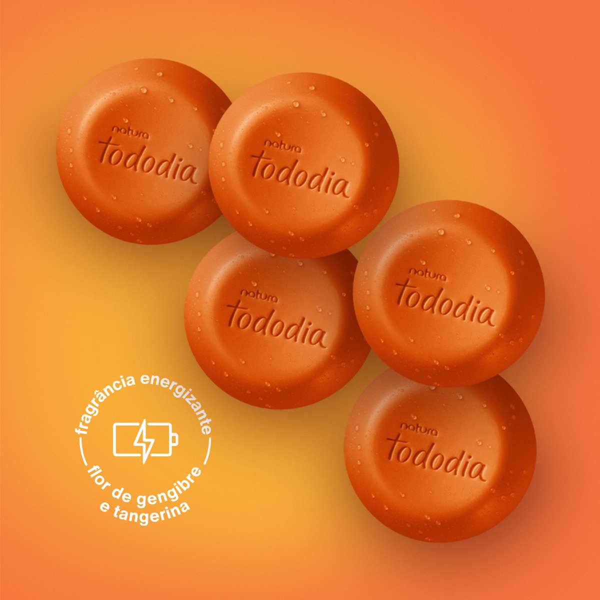 Sabonete em Barra Puro Vegetal Tododia Energia