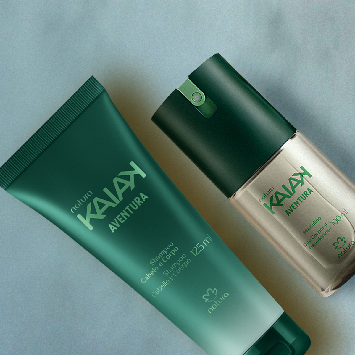 Presente Natura Kaiak Aventura Masculino Cuidados Pessoais (2 produtos)