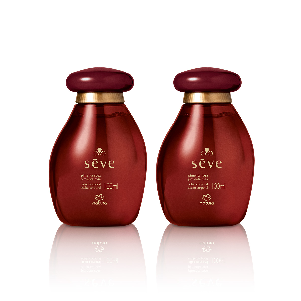 Kit Óleo Desodorante Corporal Sève Pimenta Rosa (2 unidades)