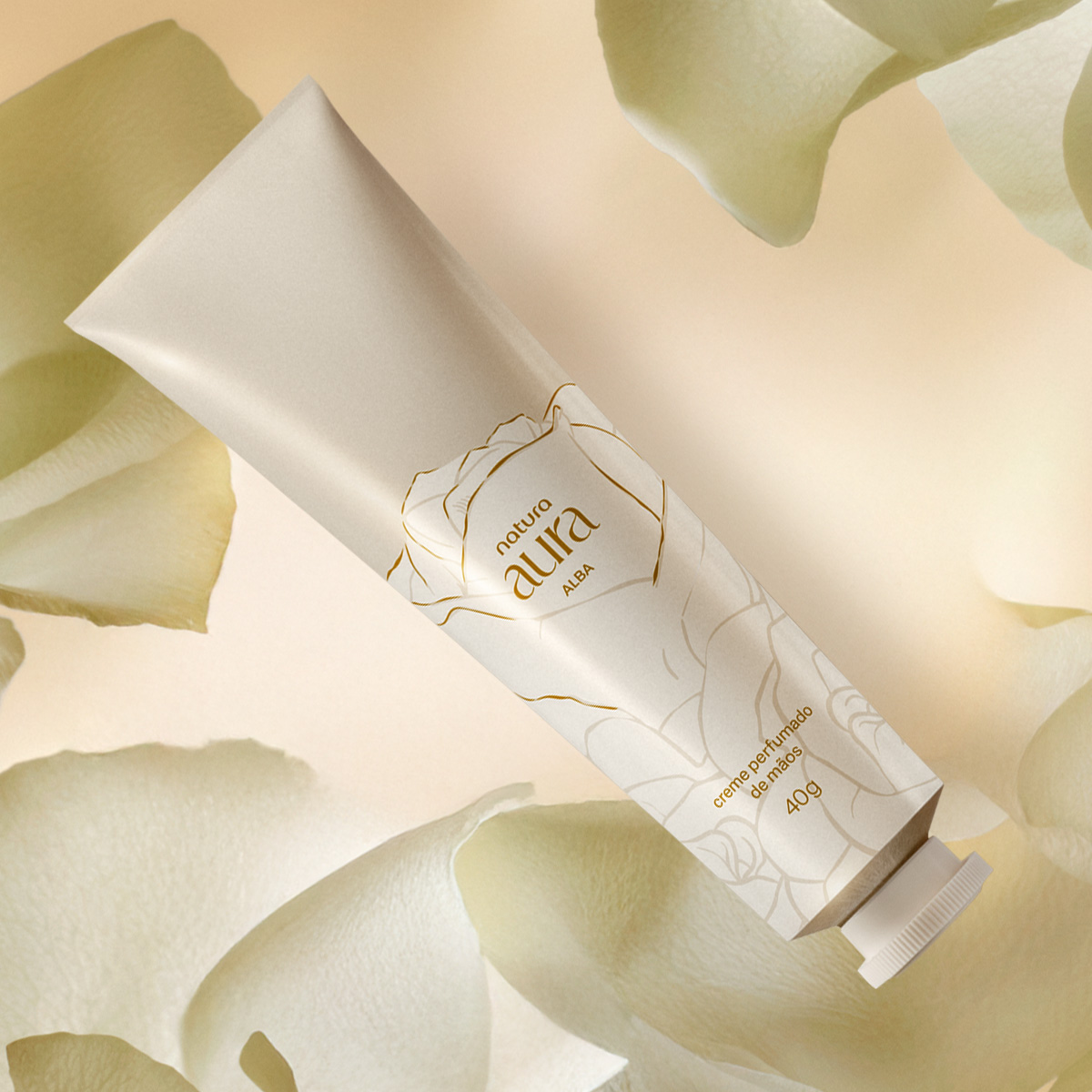 Creme Perfumado de Mãos Natura Aura Alba