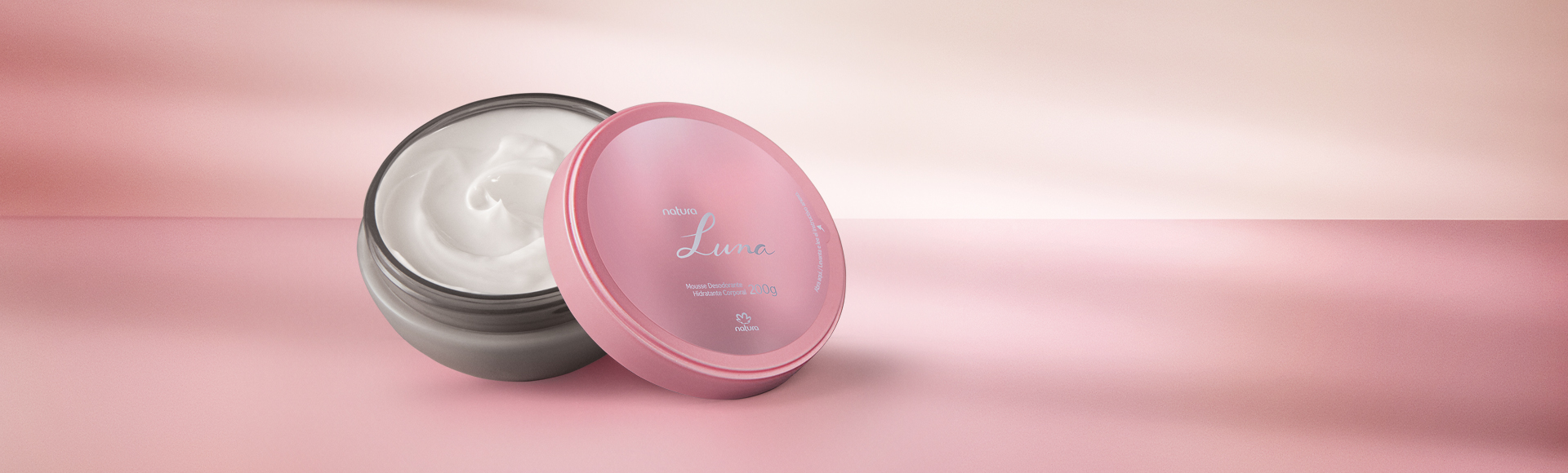 Mousse Desodorante Hidratante Corporal Perfumado Luna