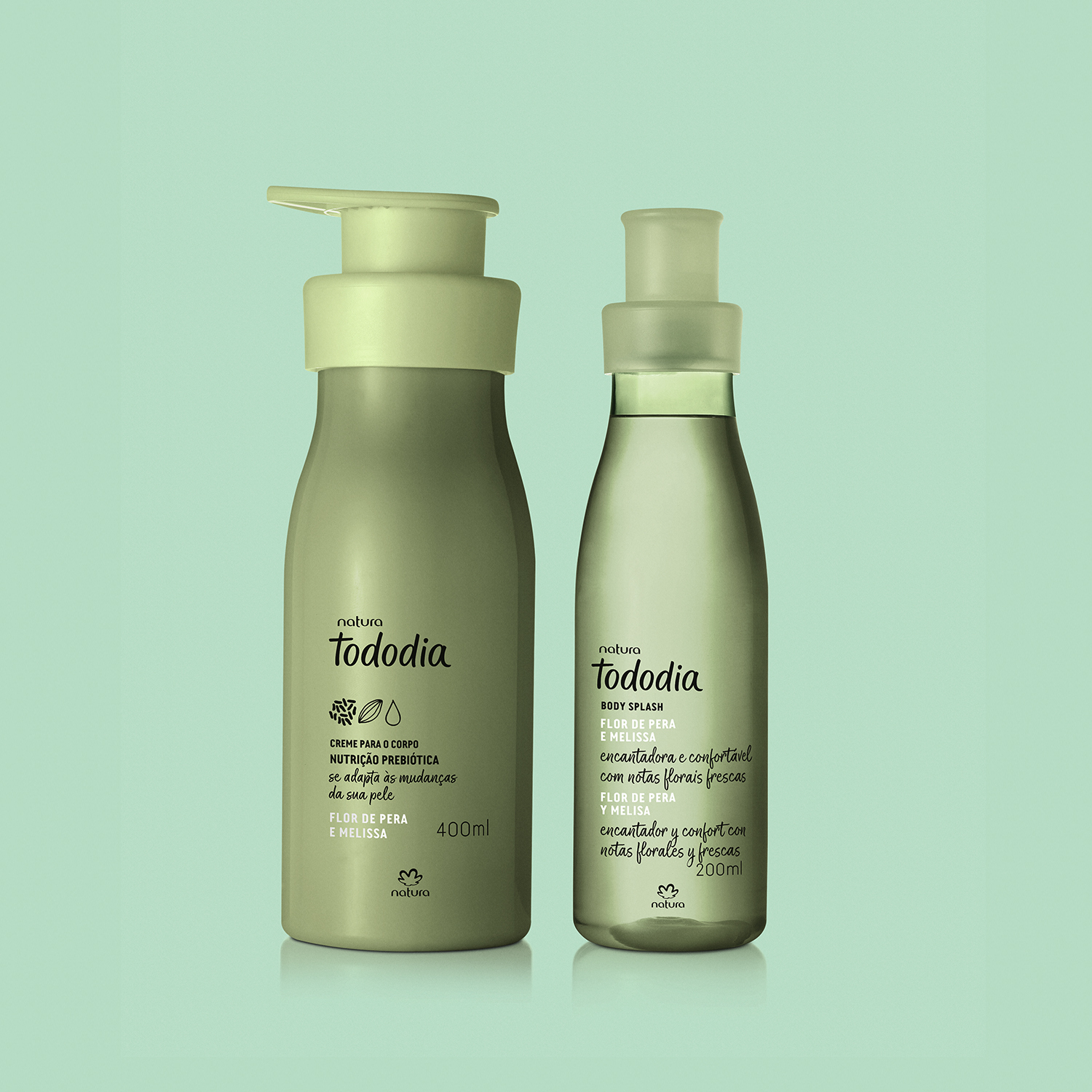 Kit Tododia Flor de Pera e Melissa (2 produtos)