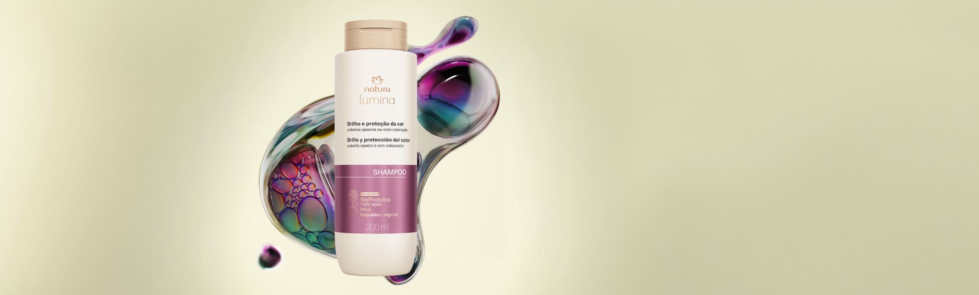 Shampoo Revitalizante Brilho e Proteção da Cor