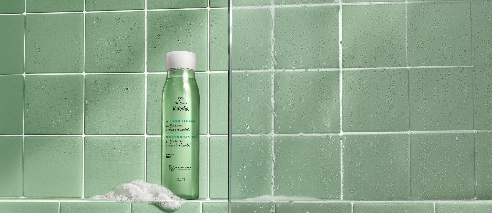 Shampoo Detox Tododia Chá de Hortelã e Gengibre