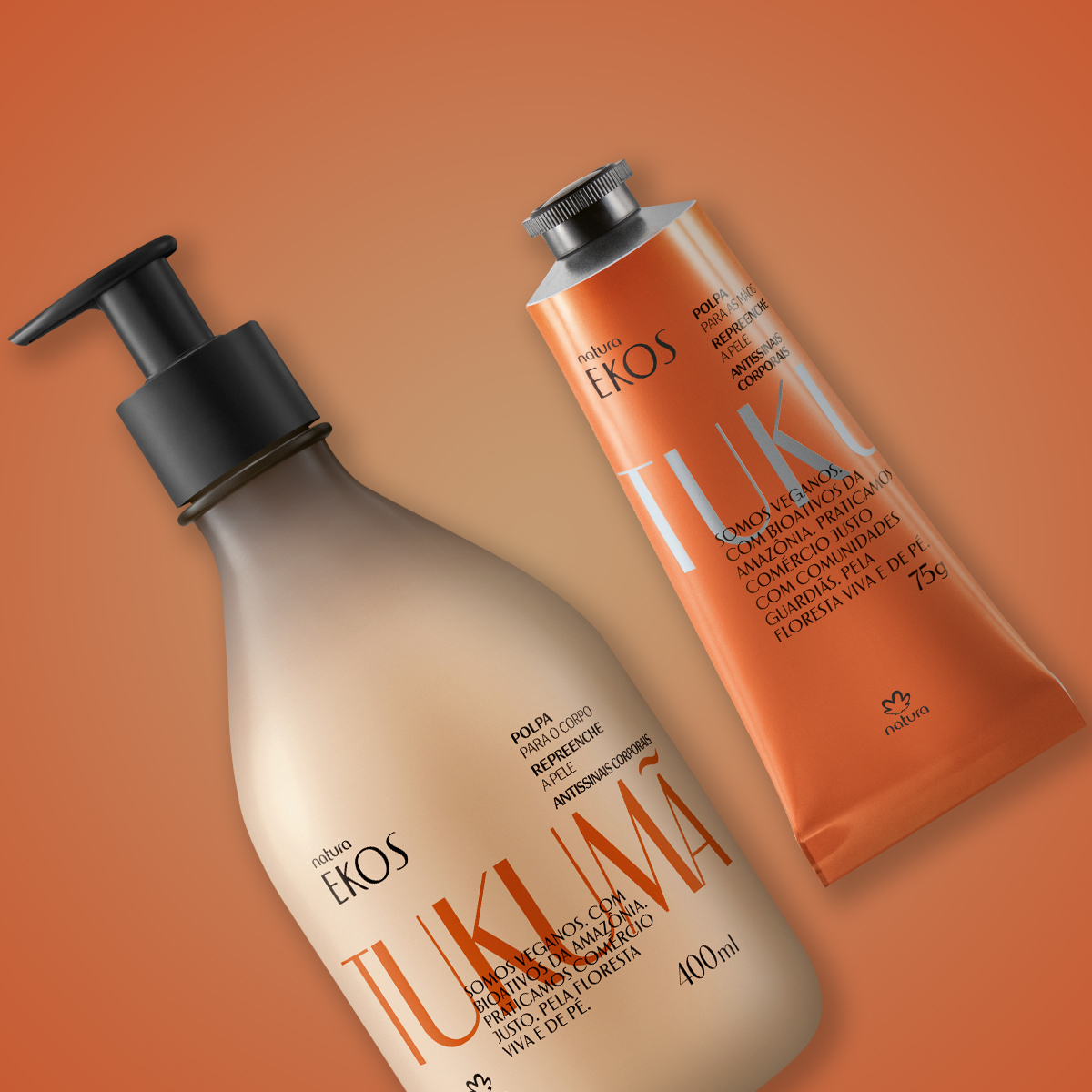 Kit Ekos Tukumã Hidratante Corpo e Mãos (2 produtos)