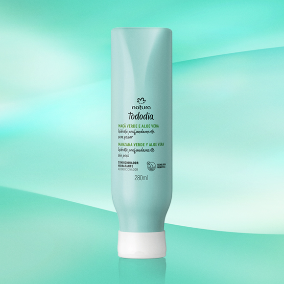 Condicionador Hidratante Tododia Maçã Verde e Aloe Vera 280 ml
