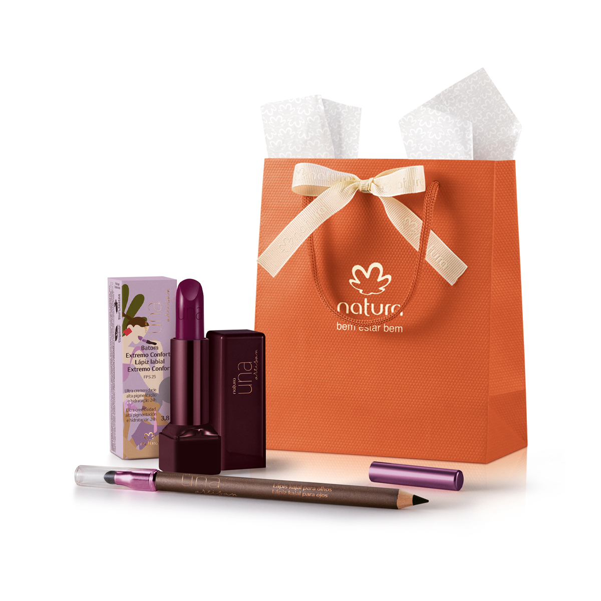 Presente Natura Una Artisan Edição Especial Maquiagem Mimo (2 produtos)