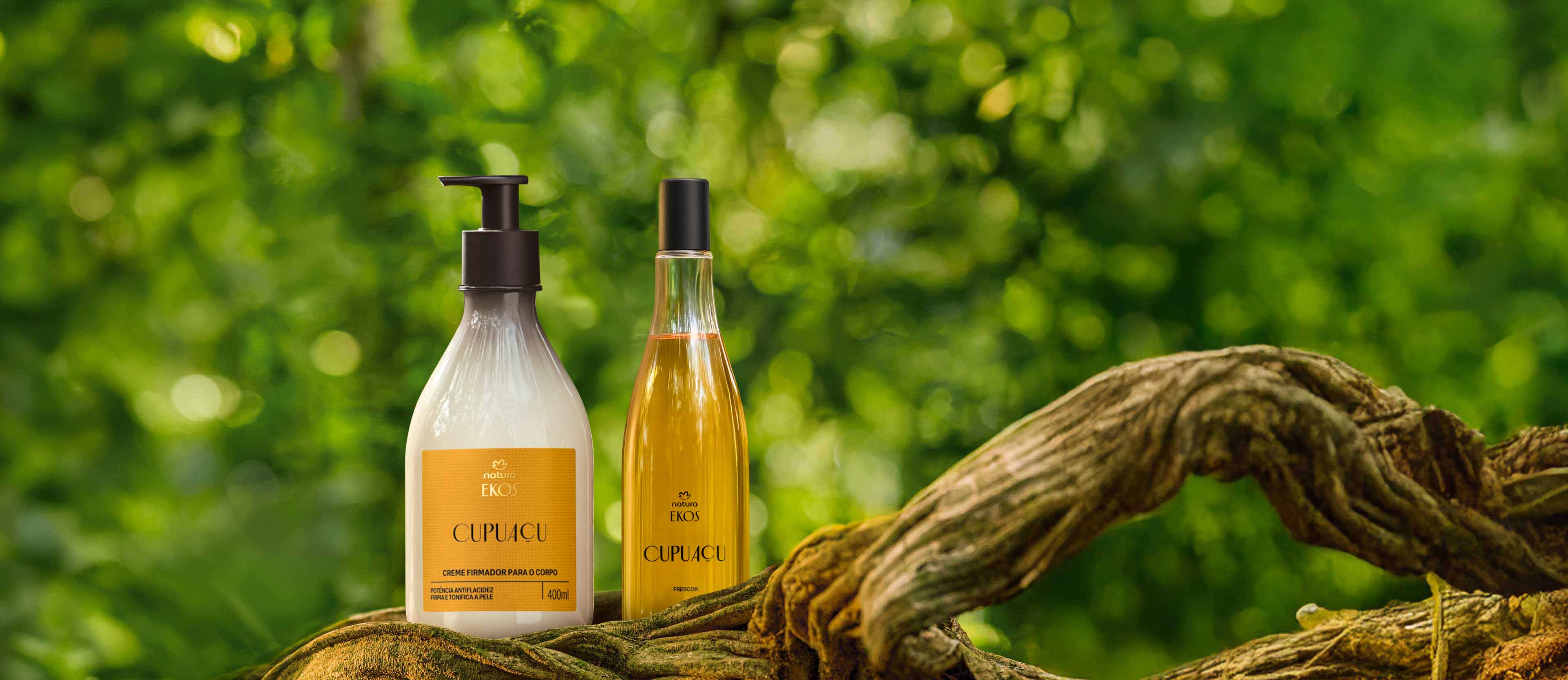 Kit Creme Corporal e Frescor Ekos Cupuaçu