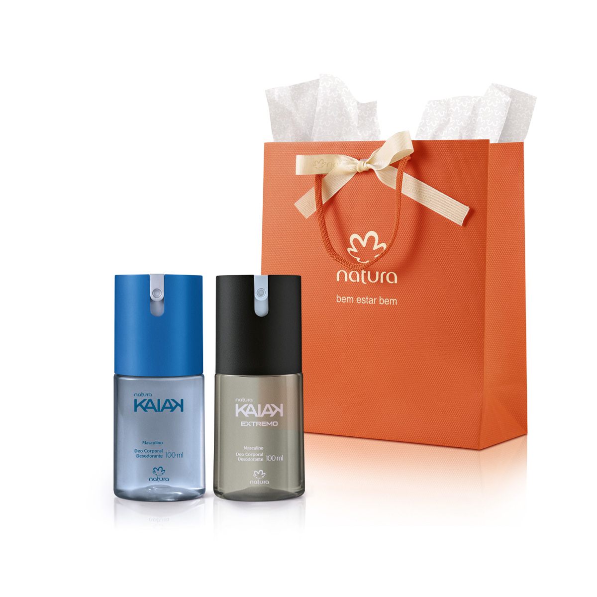 Presente Natura Kaiak Masculino Duo de Desodorantes Presente Natura Kaiak Masculino Duo de Desodorantes