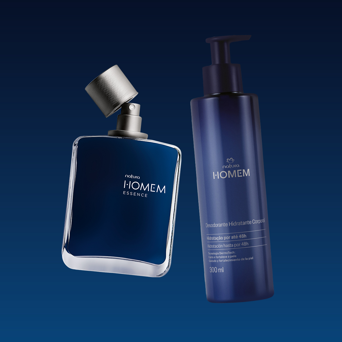 Kit Natura Homem Essence e Hidratante Corporal (2 produtos)