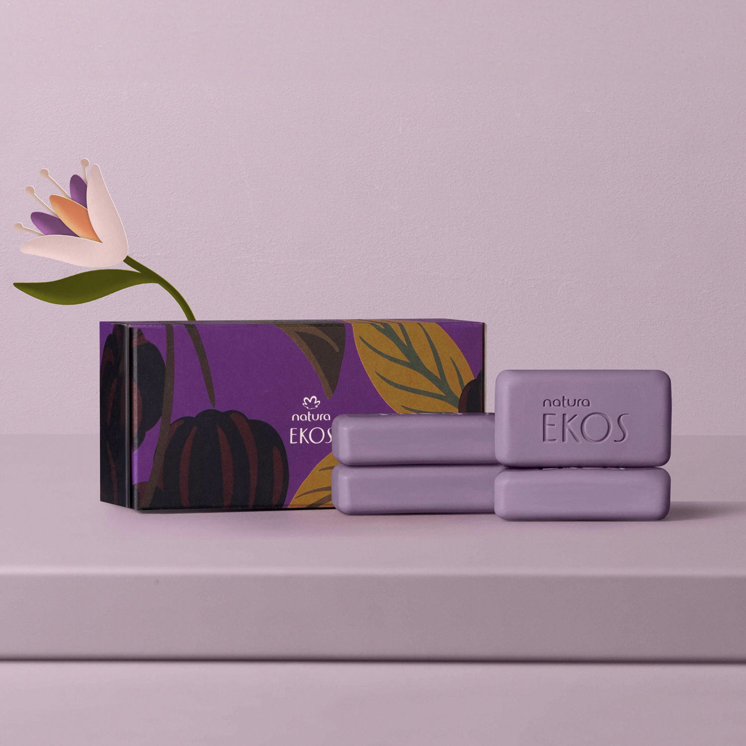 Presente Natura Ekos Pitanga Preta (4 sabonetes)