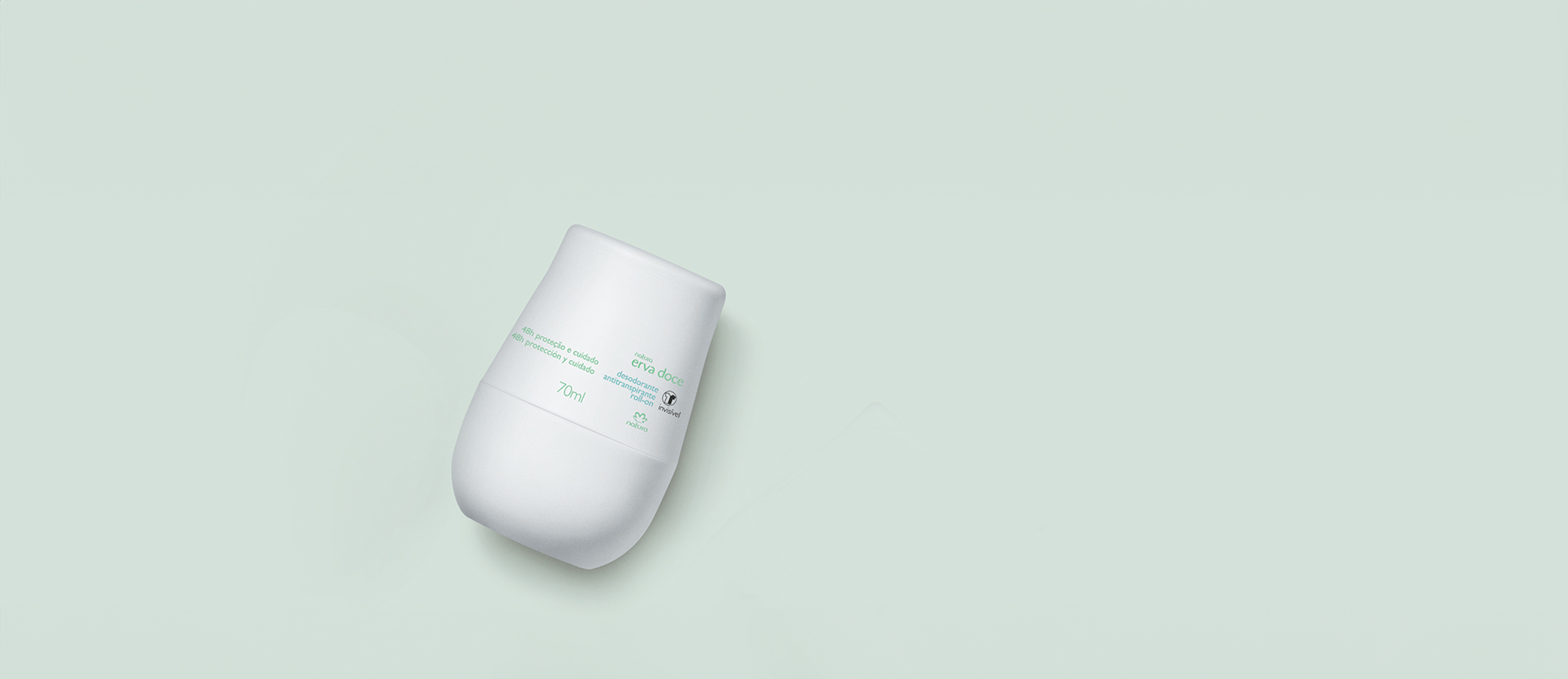 Desodorante Antitranspirante Roll-On Erva Doce
