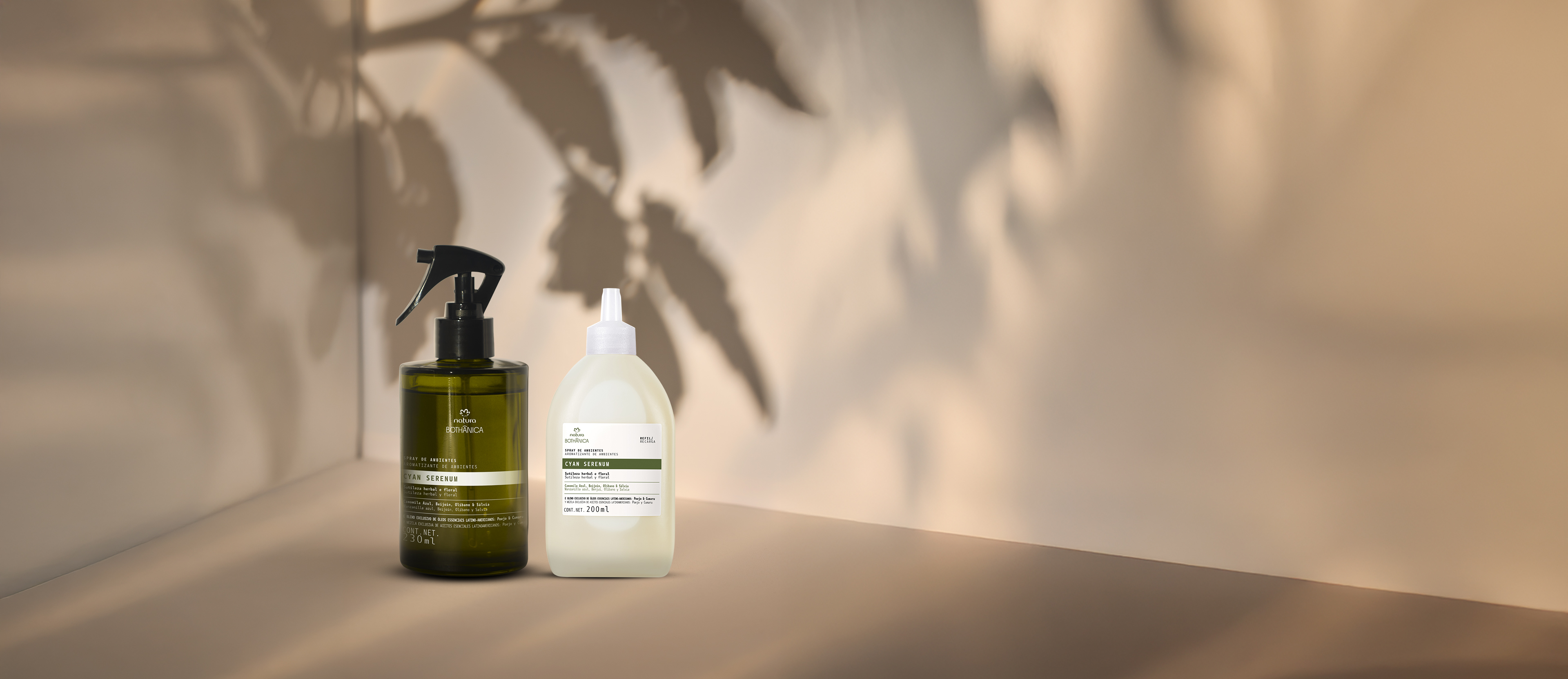 Kit Bothânica Spray para Ambientes Cyan Serenum (2 produtos)