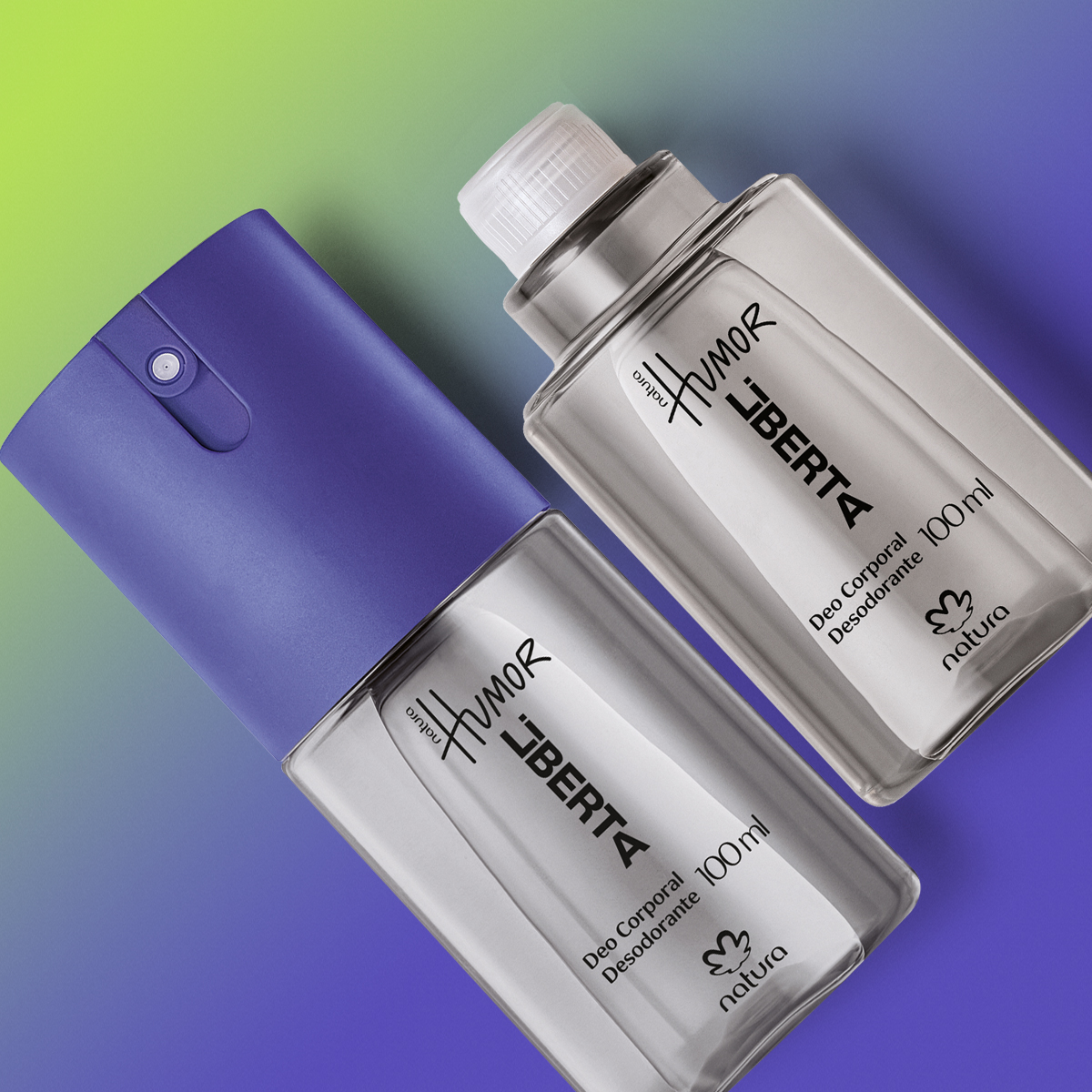 Kit Desodorante Corporal Humor Liberta com Refil