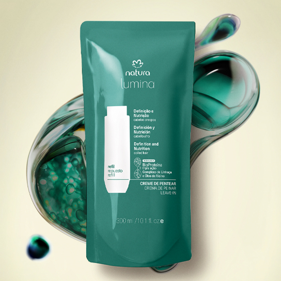 Refil Creme de Pentear Ativador para Definição e Nutrição de Cabelos Crespos