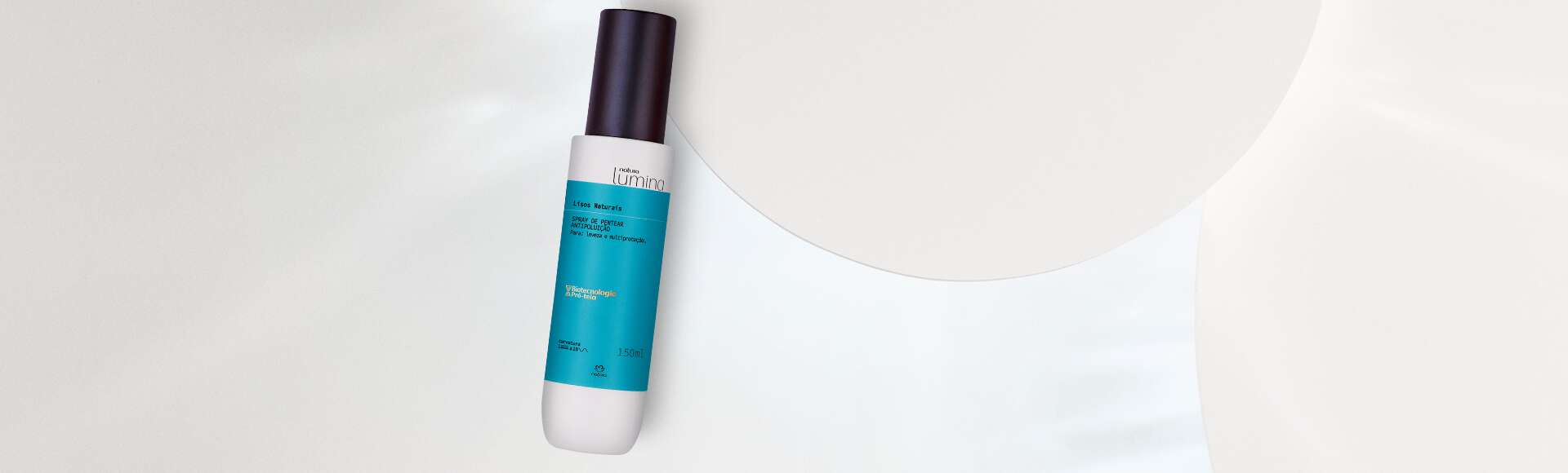 Spray de Pentear Antipoluição para Cabelos Lisos Lumina