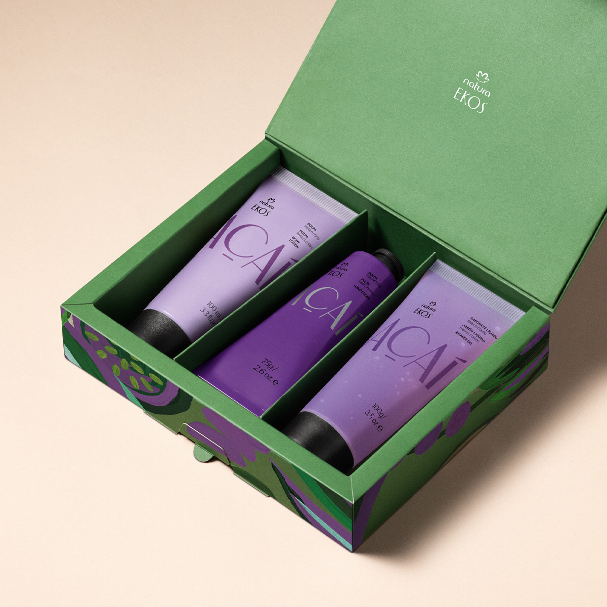 Presente Natura Ritual Ekos Açaí Corpo (3 produtos)
