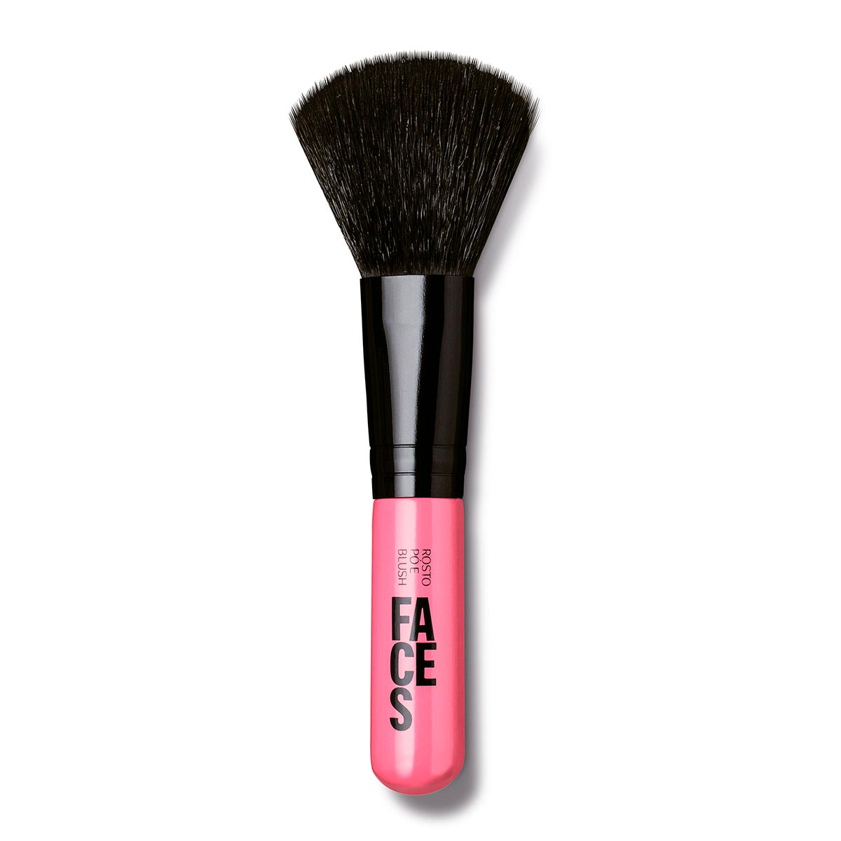 Mini Pincel para Pó e Blush Faces
