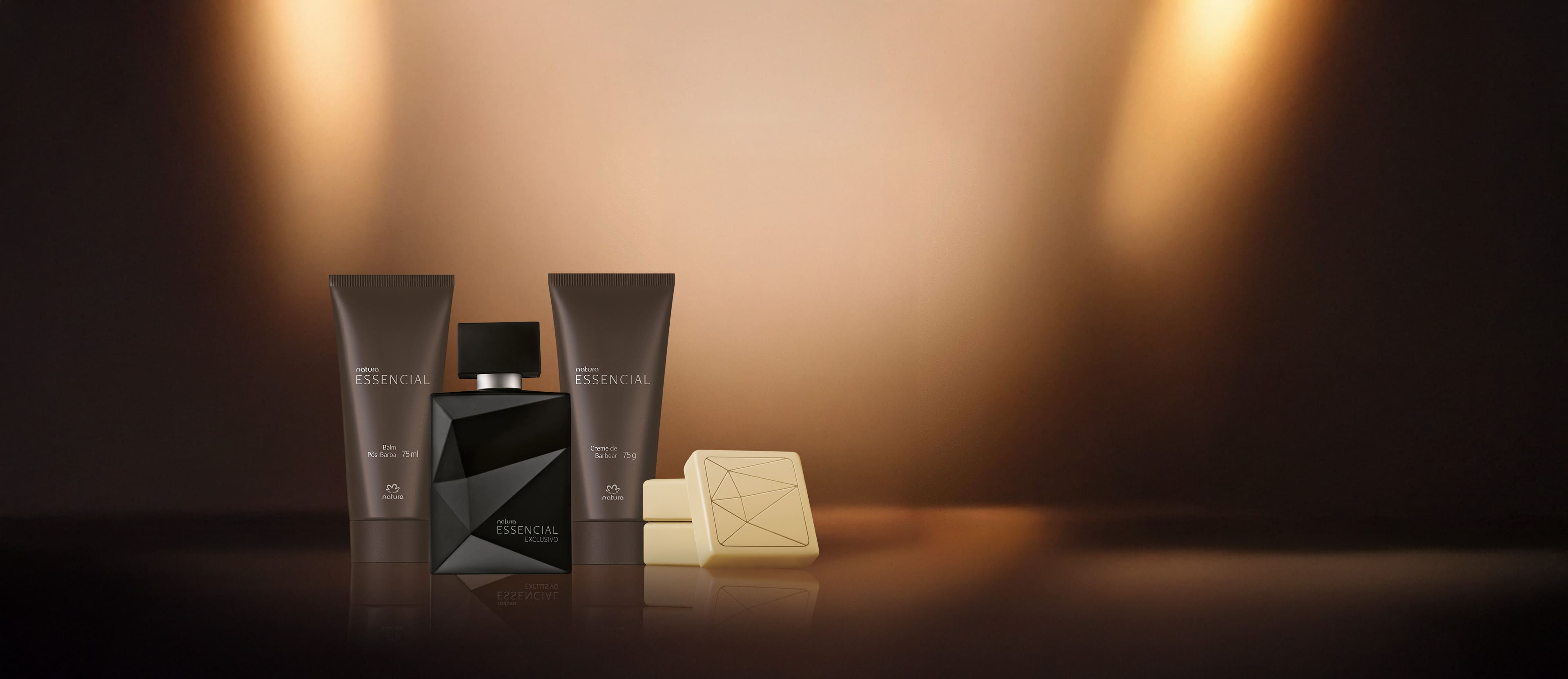 Kit Essencial Exclusivo Masculino Completo (4 produtos)