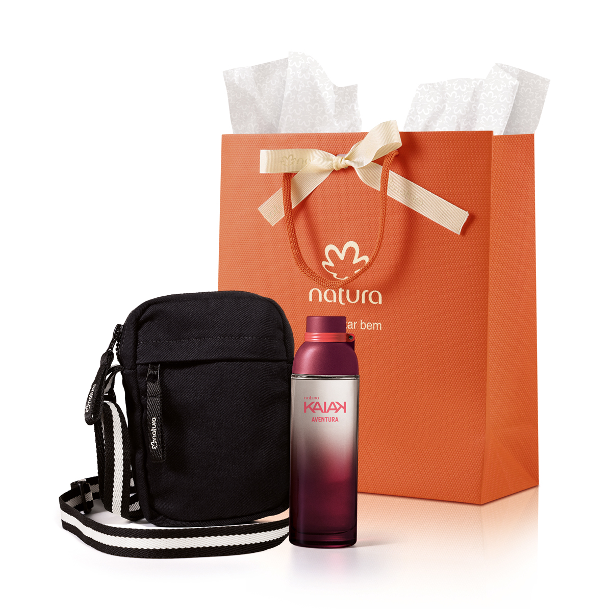 Presente Natura Kaiak Aventura Feminino com Acessório (2 produtos)