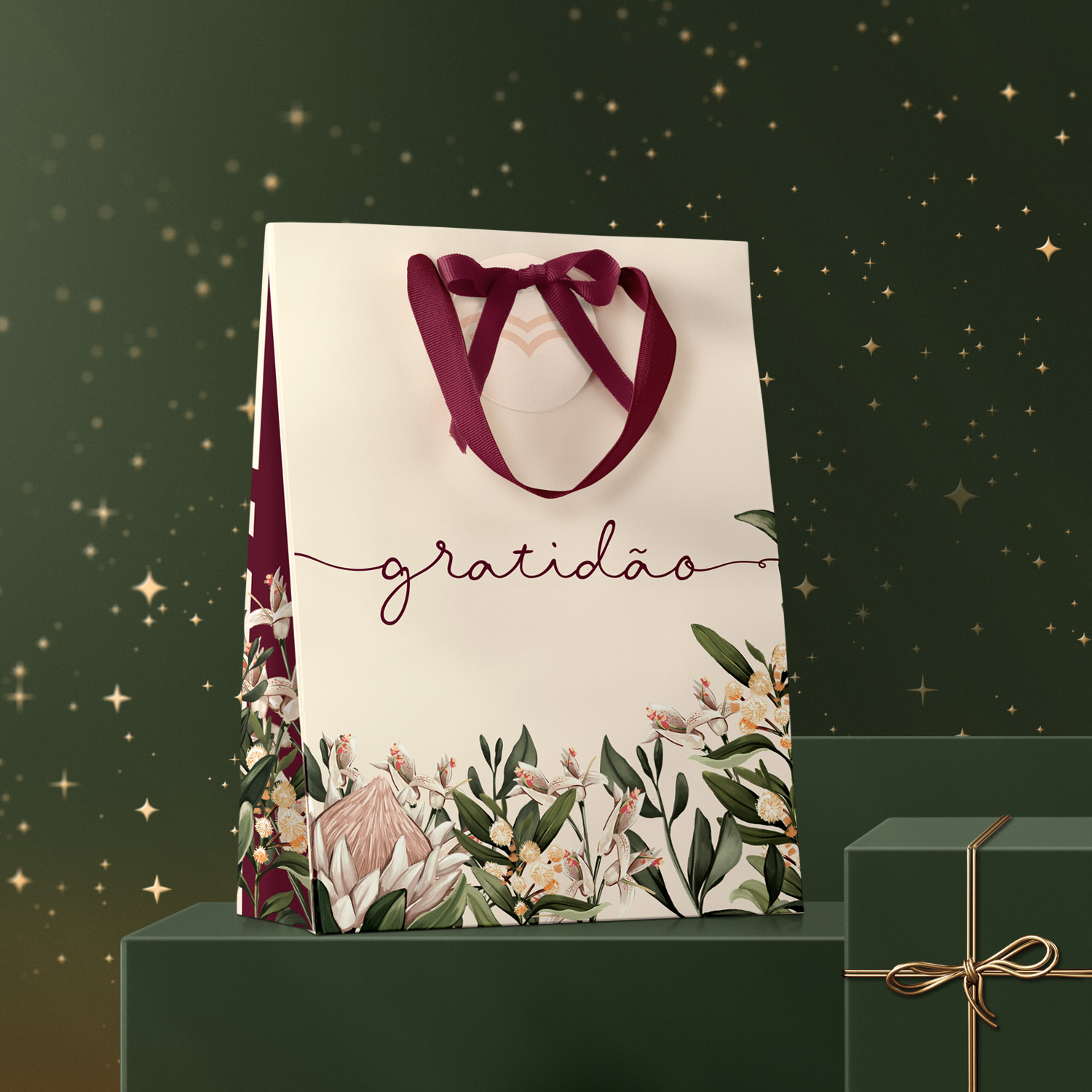 Sacola Premium Gratidão Crer Para Ver