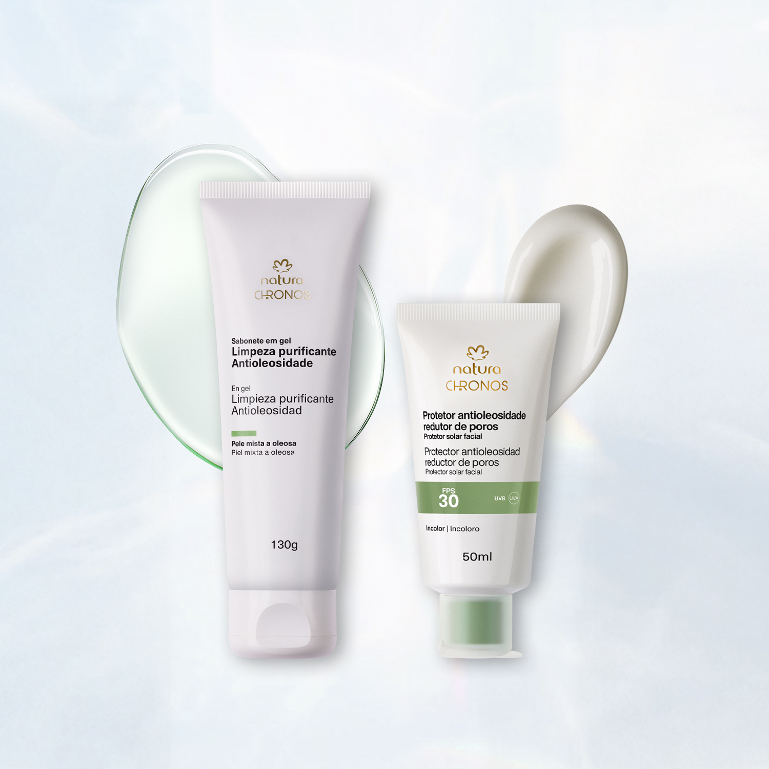 Kit Rotina Antioleosidade Chronos Derma (2 produtos)