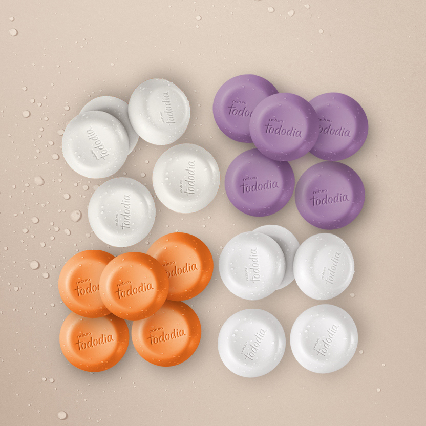 Kit Sabonetes em Barra Tododia com 4 Caixas